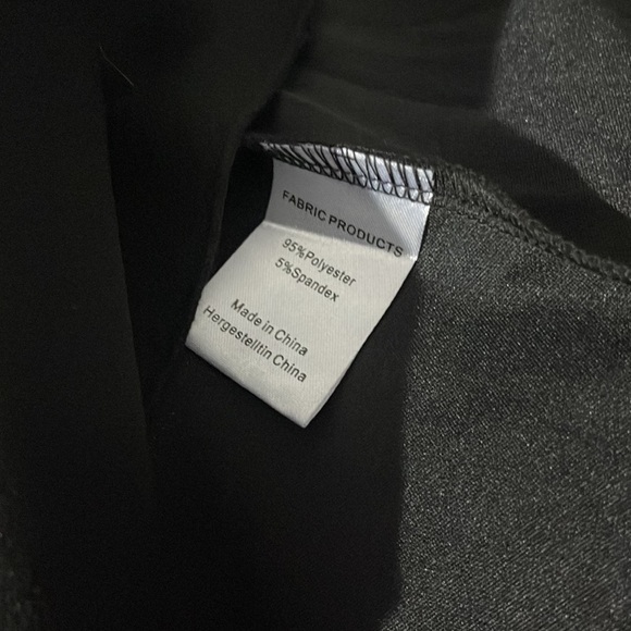 Woosea Asymmetrical Mock Neck Long Dress - Picture 5 of 5